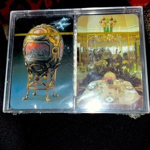 New! Hillwood Museum Fabrege Egg playing card set